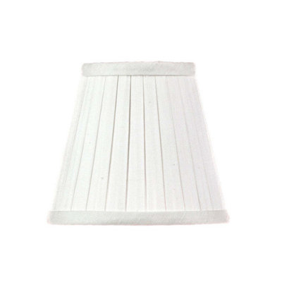 Box Pleat Linen Lamp Shade (Spider)