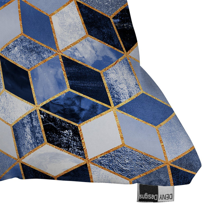 Elisabeth Fredriksson Cubes Throw Pillow, 16" x 16"