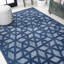 Tapis intérieur / extérieur bleu marine Arionna-2061875547