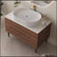 Meuble-lavabo 36 po avec lavabo intégré en céramique et tiroirs à fermeture en douceur, conception autoportante ou murale-105742787