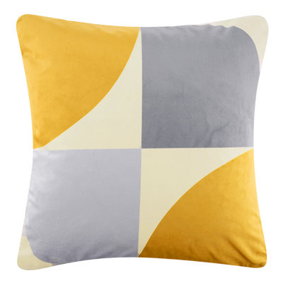 Malcolm Geometric Square Throw Pillow Cover