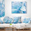 Blue Ice Hummocks Baikal - Coussin imprimé paysage-1369804862-1369804850