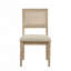 Ensemble de 2 chaises sans accoudoirs