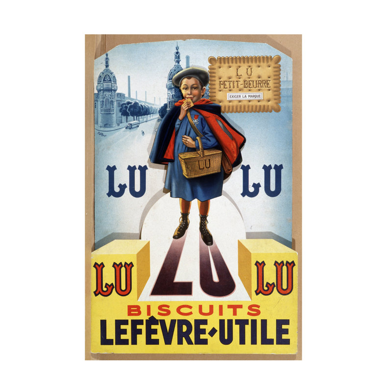 Art sur toile Firmin Bouisset, Lefevre-Utile, 1892, H 19 po x l 12 po