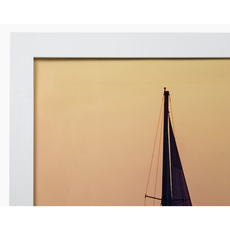 Beddington Wood Wall Mount Large Poster Frame, 24" x 36", White