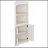 Tall Corner Cabinet With Doors For Living Room, Bathroom,Dining Room Or Kitchen-449218720