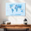 Carte du monde Aliaz - blues-111885049