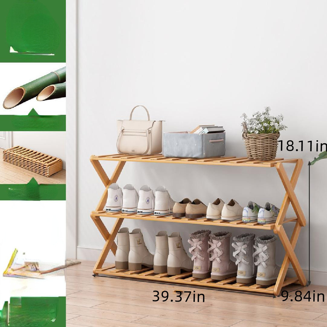 Rebrilliant 15 Pair Shoe Rack