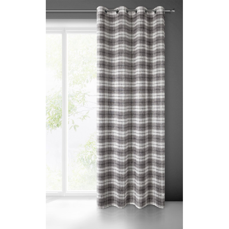 Tata Semi Sheer Curtains Single Panel