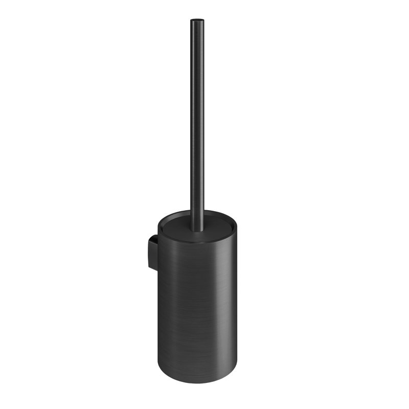 WALL TOILET BRUSH HOLDER_2, Black