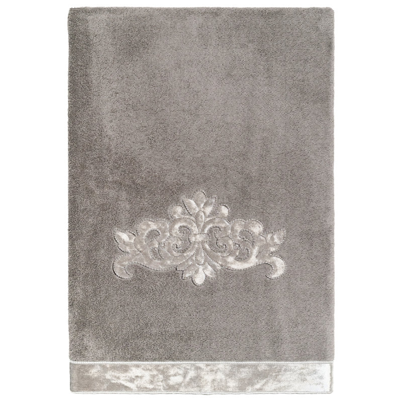 Midweight Bath Towel, Charcoal