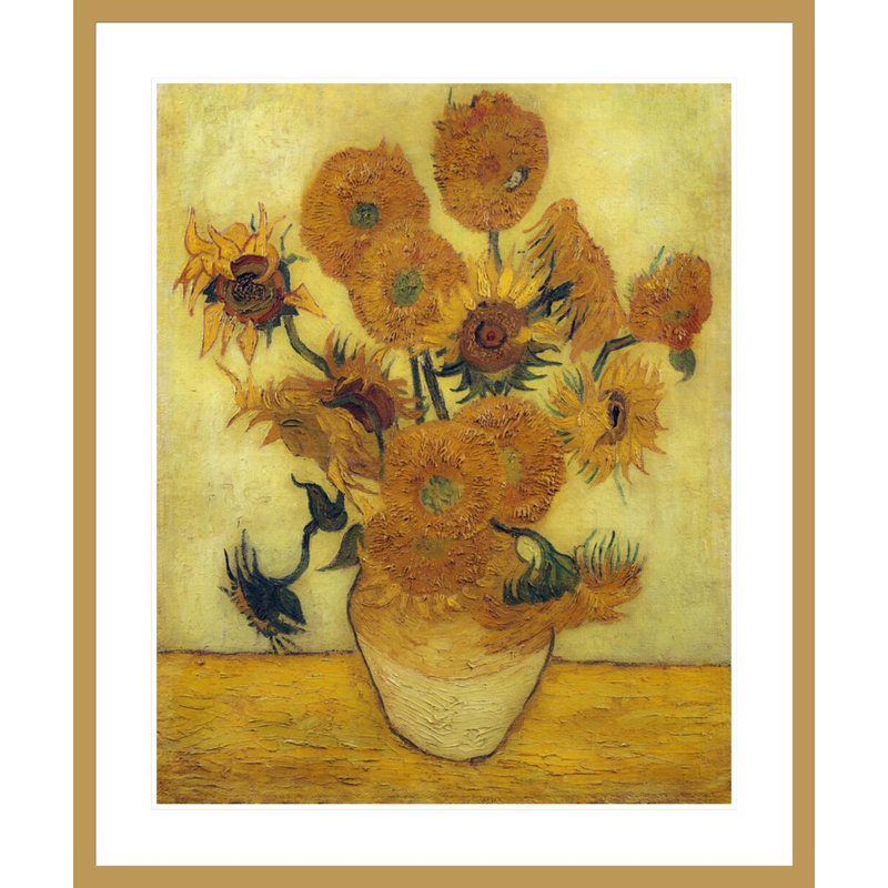Tournesols par Vincent van Gogh, H 40,13 po x l 33,5 po