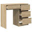 Writing Desk Engineered Wood Medium-500316434
