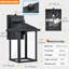 Sellan Matte Black and Powder Coated Finish 1 - Bulb 24 cm H Hardwired Outdoor Barn Light with Dusk to Dawn