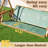3 Person Patio Outdoor Swing With Adjustable Canopy-1271047418