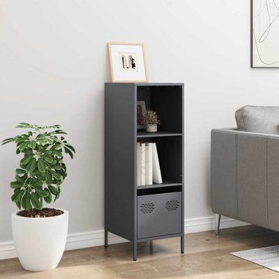 Sarwan 103.5cm H x 35cm W Steel Standard Bookcase
