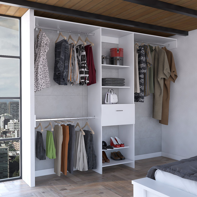 Ensemble de démarrage pour système de placard l 98,4 po Anikesh