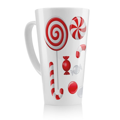 Different White Candies Dining Latte Mug