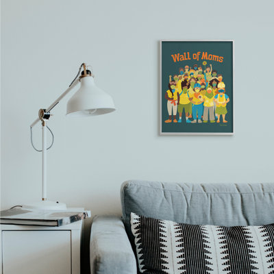 Illustration du mur des mamans, déclaration de justice sociale