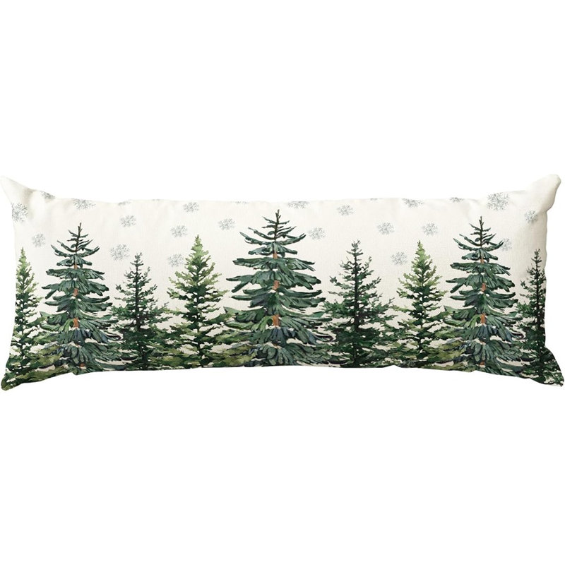Hohoho Pillow Covers Christmas Design Santa Claus Laugh Decorative Throw Pillow Covers Cushion Case For Sofa Couch, Green