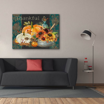 «Regal Autumn A» par Jean Plout, art mural sur toile, 54 po x 40 po