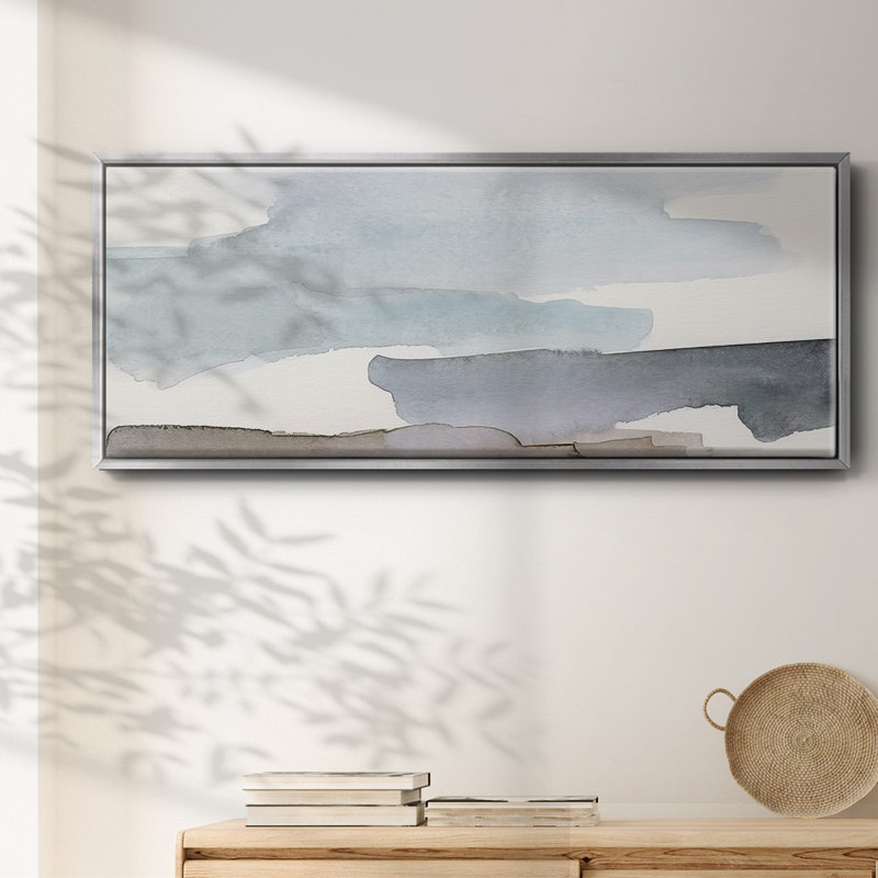 Coastal Tones III - toile encadrée, H 24 po x l 60 po