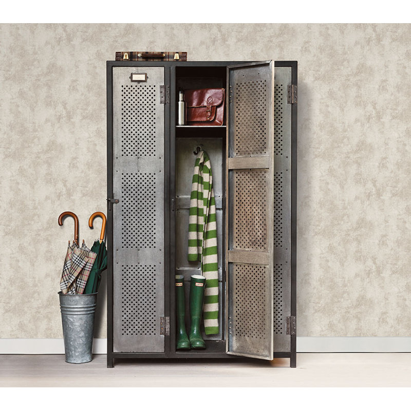 Steampunk Mechanics 10m L x 53cm W Abstract Roll Wallpaper, Beige