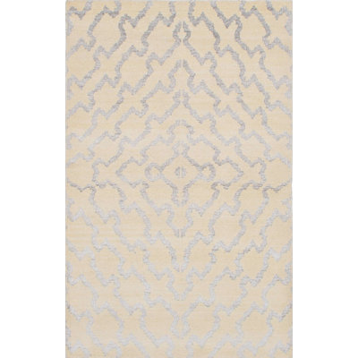 Fjoralba One-of-a-Kind 5' X 7'10" 2010s Area Rug in Cream