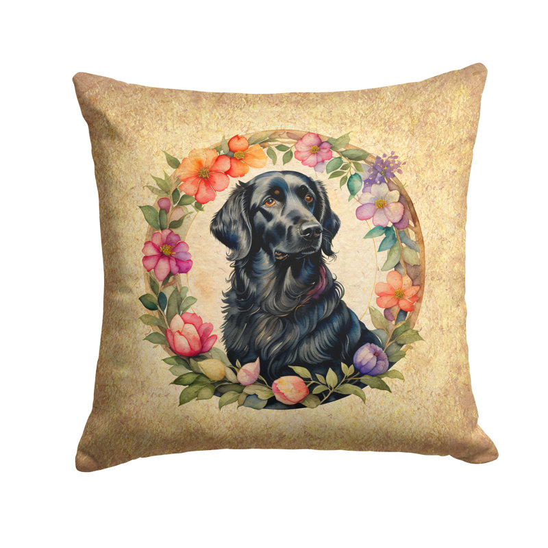 Outdoor Throw Pillow, 18" H x 18" W x 4" D