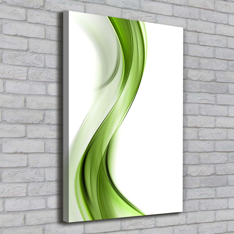 Abstract Wave - Wrapped Canvas Print