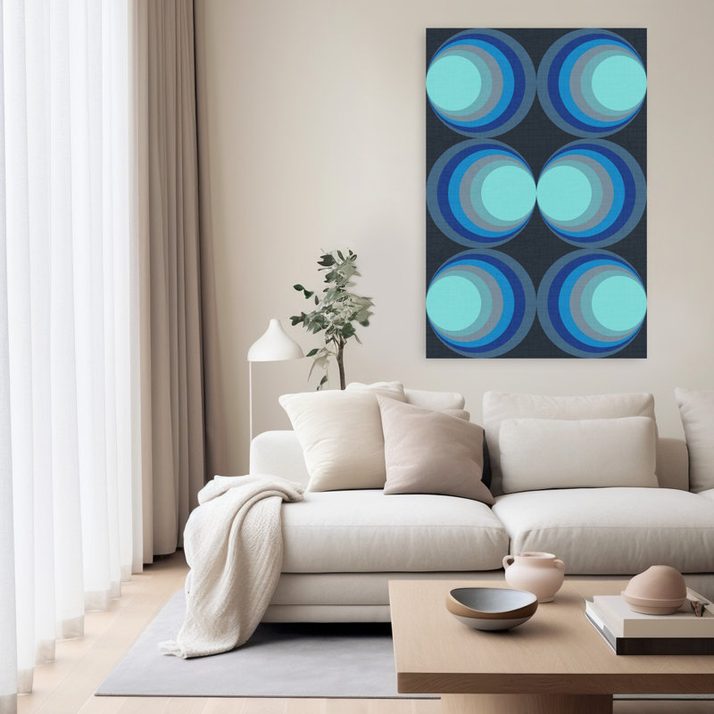 Art contemporain, art mural minimaliste géométrique audacieux, H 60 po x l 40 po