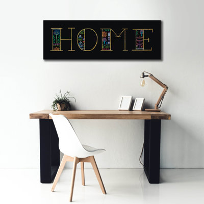 Art mural épique Graffiti «Bright Folklore Home» par Wild Apple, 60 po x 20 po