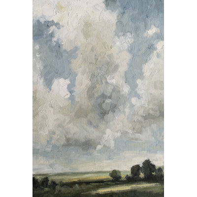«Gathering Clouds» par Marian Parsons - peinture sur toile tendue