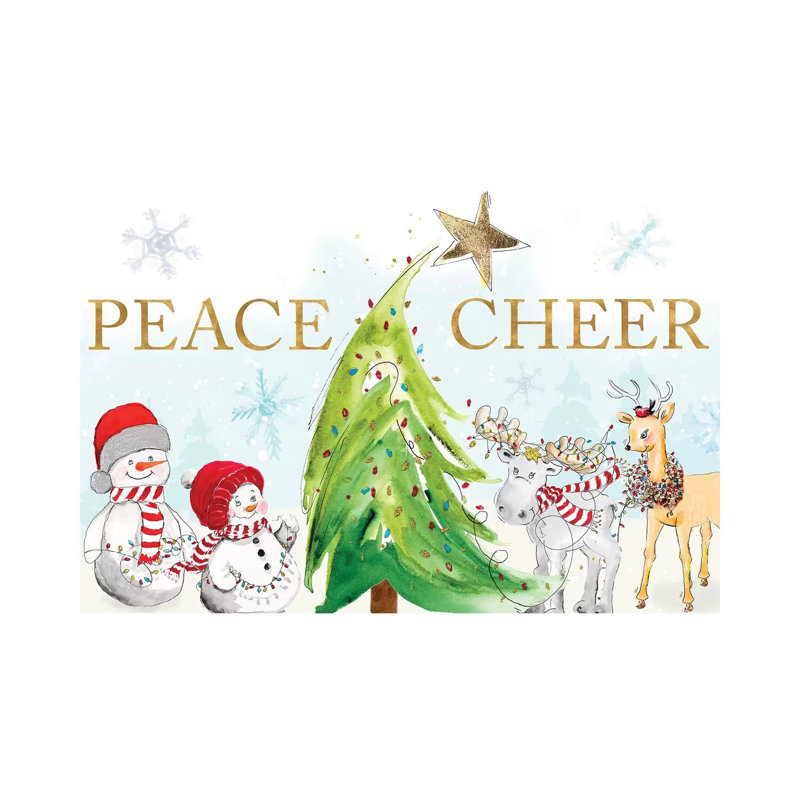 Whimsical Christmas by Patricia Pinto - Wrapped Canvas Print, 66.04cm H x 101.6cm W