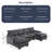 109.8'' Upholstered Sofa-190979479