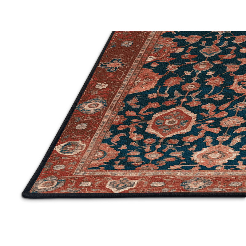 Tapis brun lavable à la machine, Tapis de couloir 2 pi x 4 pi