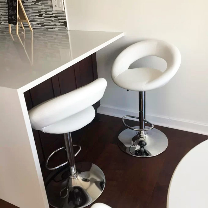 Tabouret Jacyon, Blanc