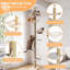  Arbre à chat du sol au plafond, hauteur réglable 93,3 po - 127,95 po pour chat-487797471