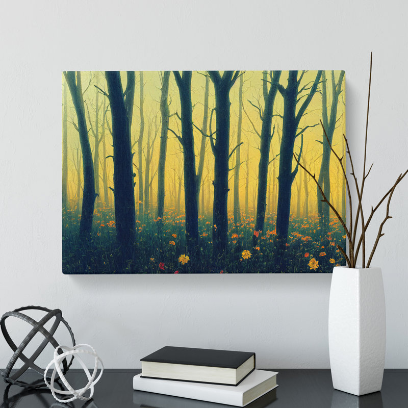 Showstopping Spring Forest - Wrapped Canvas, 40cm H x 60cm W x 3cm D