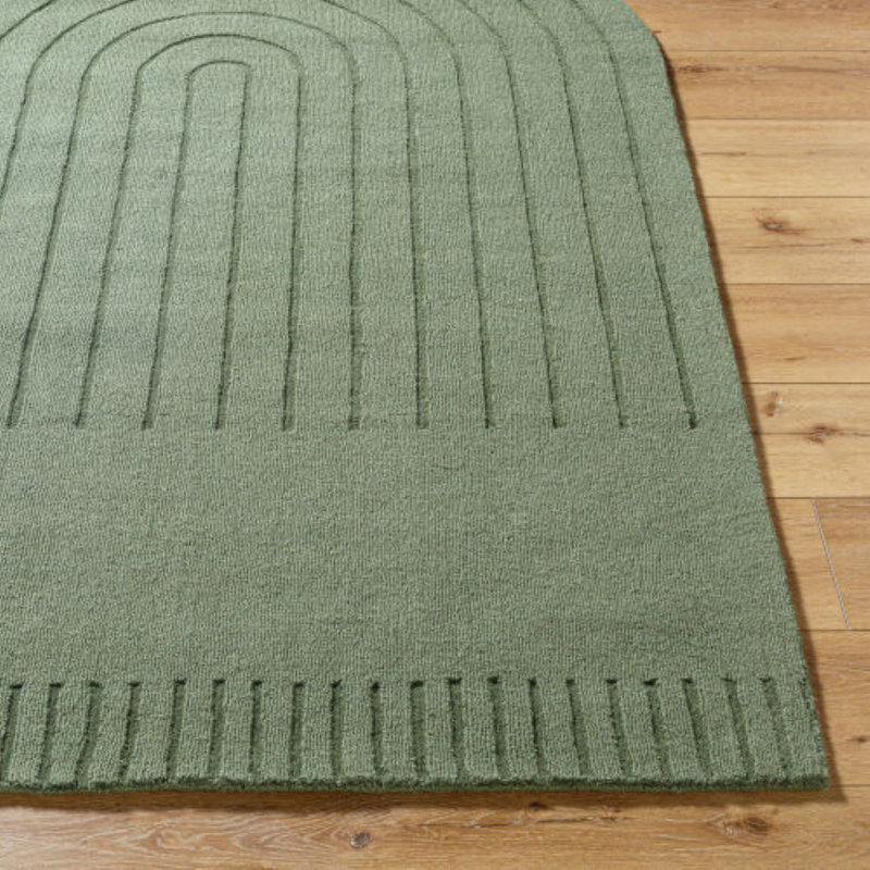 Fidelius Modern Hand Tufted Area Rug, Rectangle 5' x 7'6"