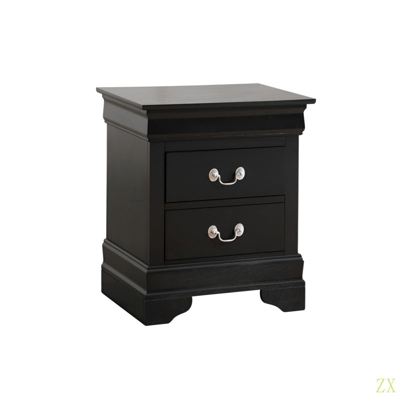 Table de chevet élégante, Noir