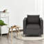 Lolington Faux Leather Armchair