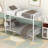 Twin Over Twin Metal Bunk Bed-1830513666