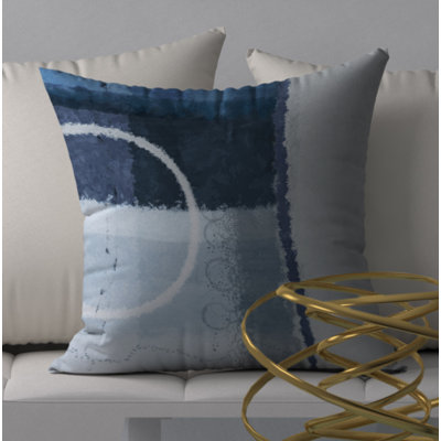 Abstract Throw Pillow