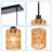 Achazia 5 - Light Matte Black Kitchen Island Pendant