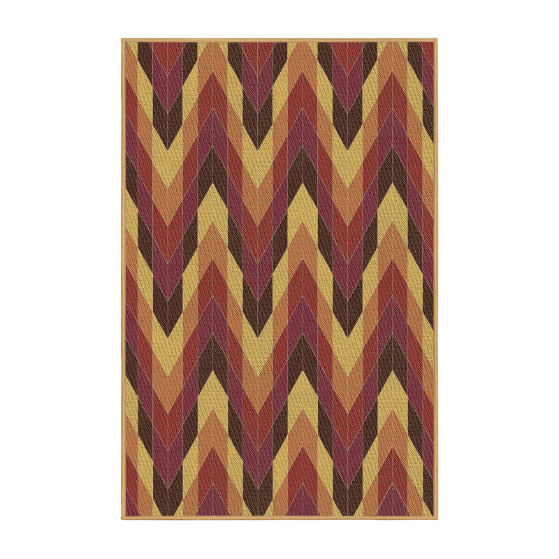 Performance Wool Chevron Indoor Rug, Rectangle 8' x 10'
