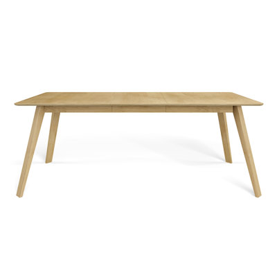 Leclair Extendable Maple Solid Wood Dining Table