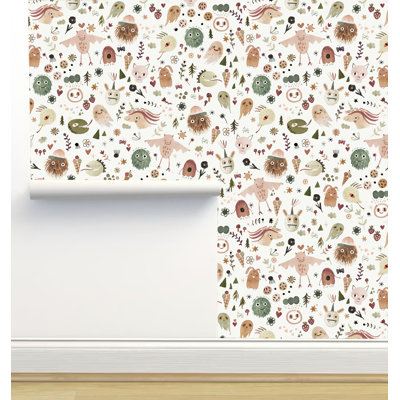 Rouleau de papier peint adhésif 12 pi x 2 pi Ninola Designs