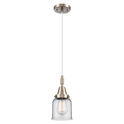 Downtown Urban - Caden Almitra - 1 Light Cord Hung Mini Pendant - Shade