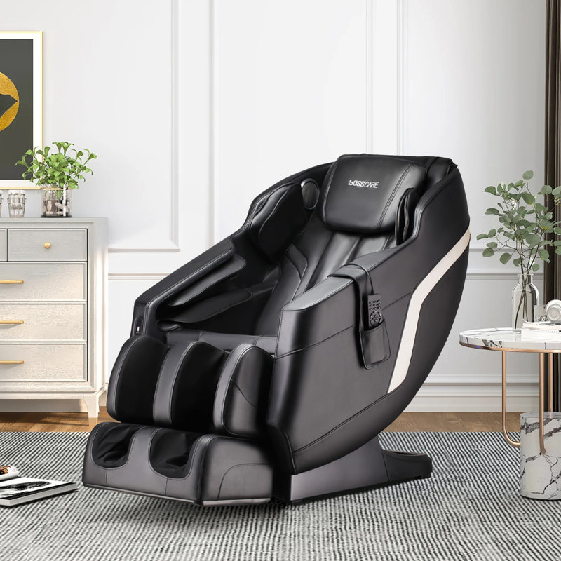 Faux Leather Heated Massage Chair